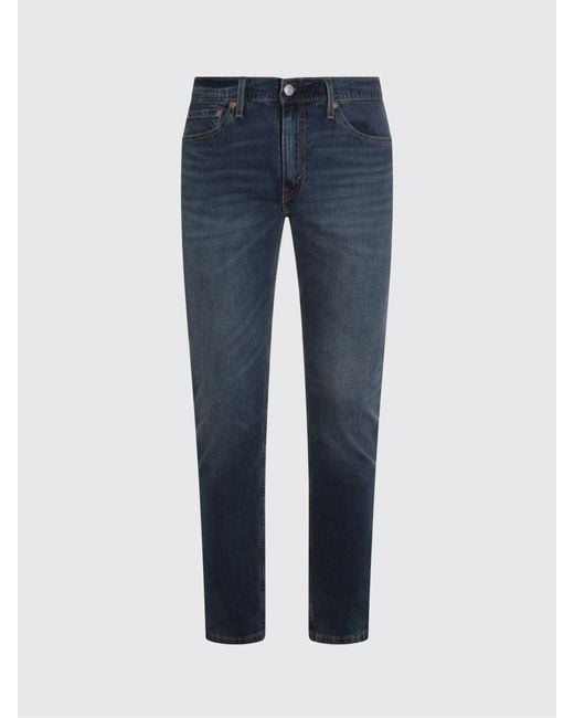Levi's Blue 511 Cotton Blend Denim Jeans for men