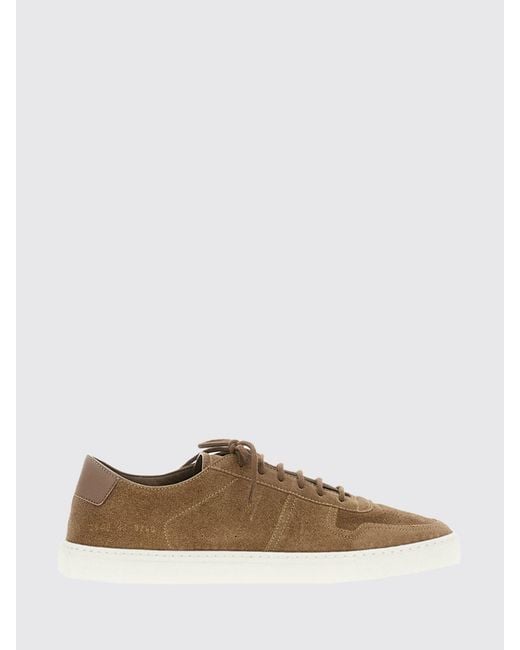 Common Projects Brown Bball Suede Sneakers for men