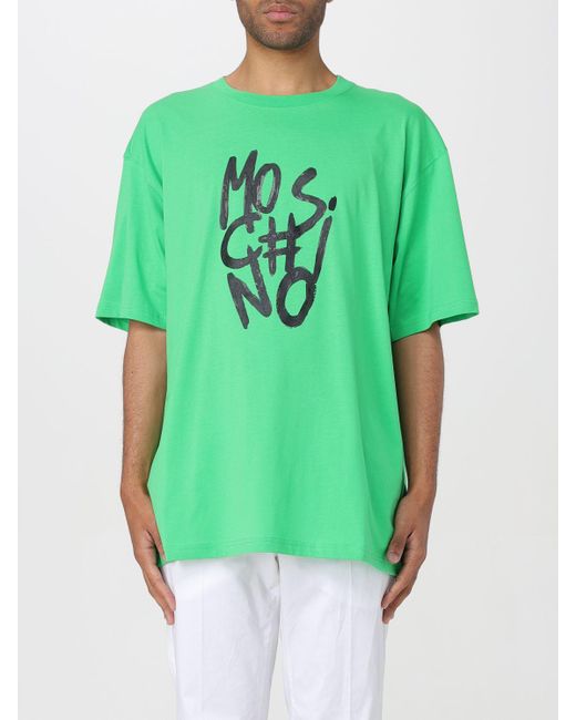T-shirt Moschino Couture pour homme en coloris Green
