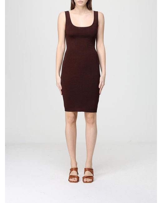 Entire studios Red Jersey Mini Dress