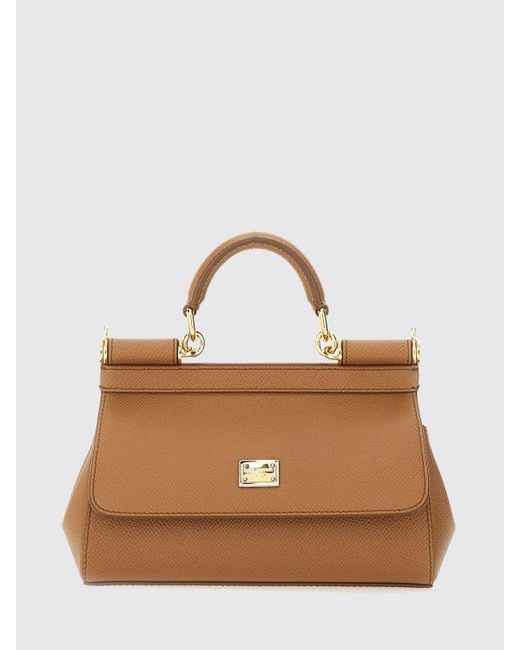 Sac Porté Main Femme Dolce & Gabbana en coloris Brown