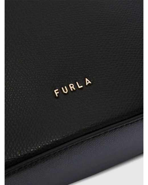 Furla Black Roxie S Leather Bucket Bag