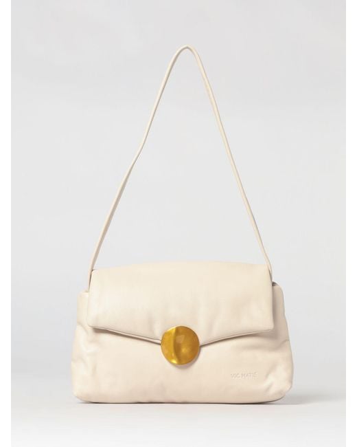 Vic Matié Natural Vic MatiÉ Nappa Leather Bag Vic Maté