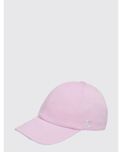 CourrÈ Ges Cappello Da Baseball di Courreges in Pink