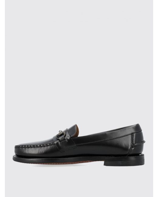 Sebago Black Flat Shoes
