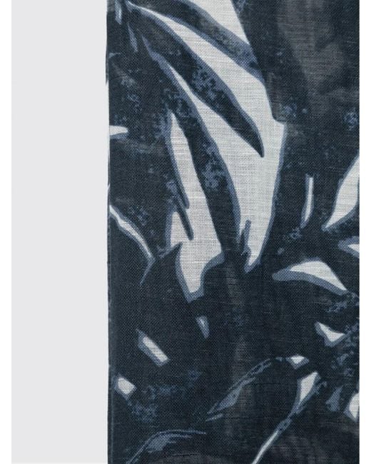 Sciarpa di Emporio Armani in Blue da Uomo