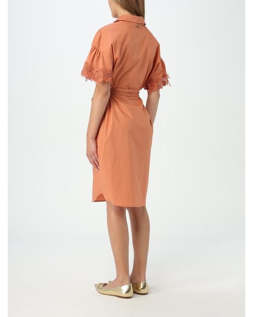 Twinset Orange Dress