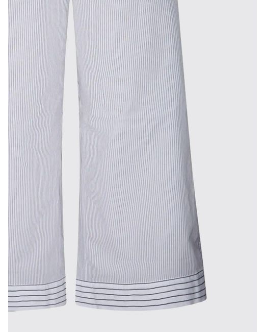 By Malene Birger Black Organic Cotton Wide-Leg Pants