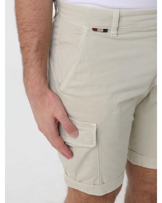 Mason's Natural Cargo Shorts for men