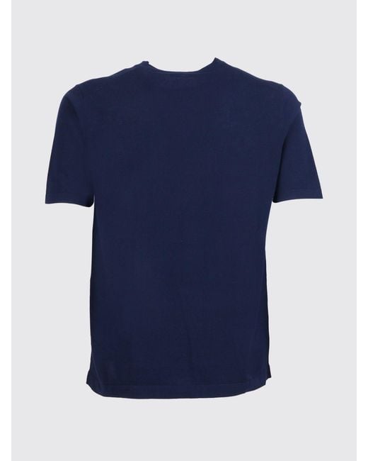 Kangra Blue Basic Cotton T-Shirt for men