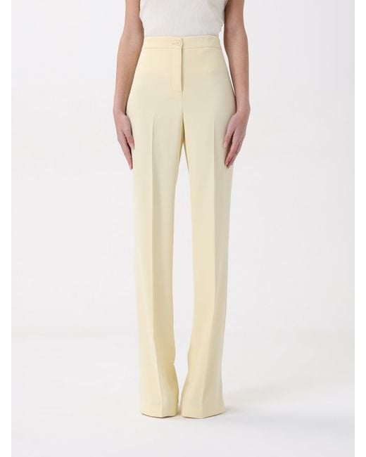 Pantalón Mujer Twinset de color Natural