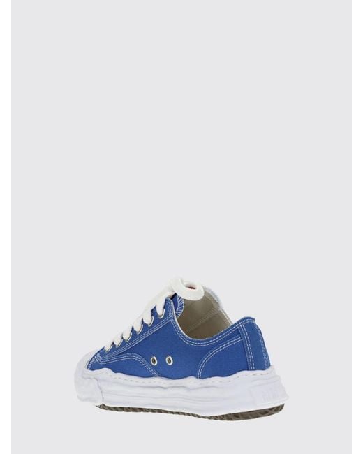 Maison Mihara Yasuhiro Blue Hank Og Cotton Canvas Sneakers for men