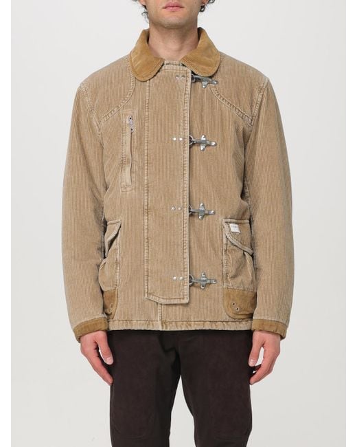 Collezione cappotti eleganti di Fay in Natural da Uomo