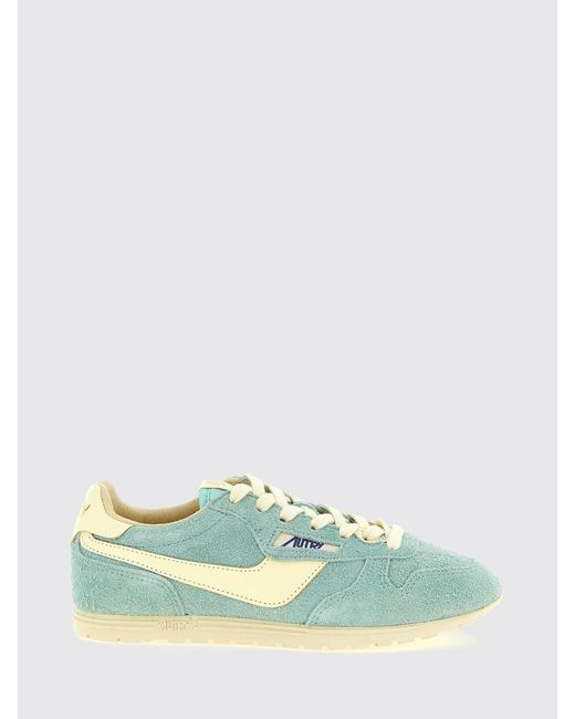 Autry Green Logo Sneakers