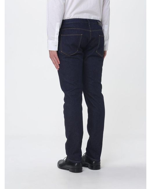 Giorgio Armani Blue Slim Fit Stretch Denim Jeans for men