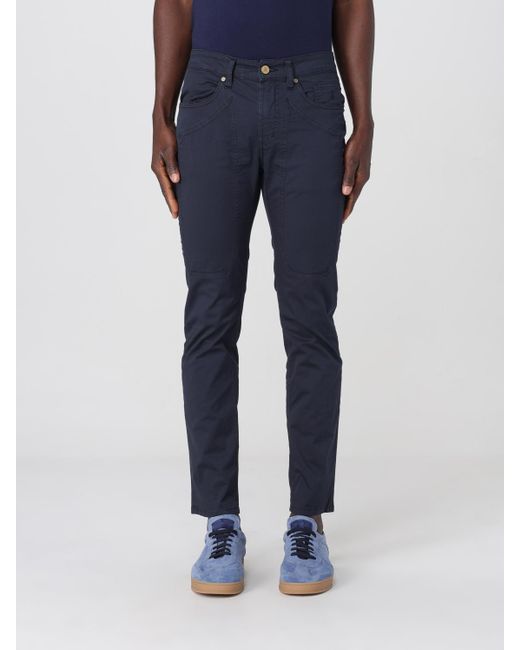 Jeckerson Blue Pants for men