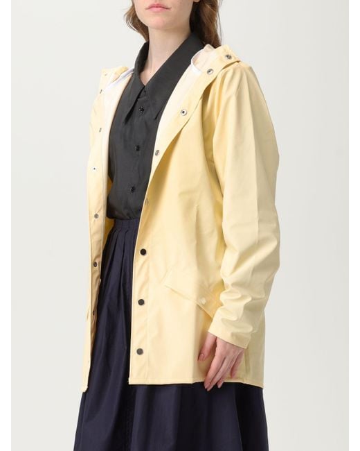 Chaqueta Mujer Rains de color Natural