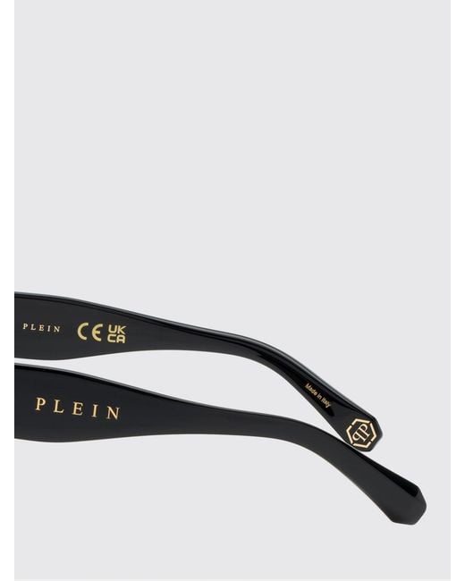 Philipp Plein Gray Sunglasses for men