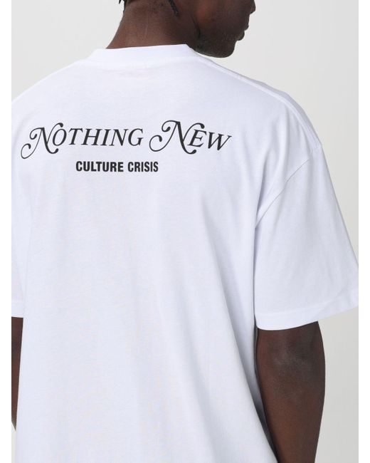 T-shirt in cotone di 032c in White da Uomo