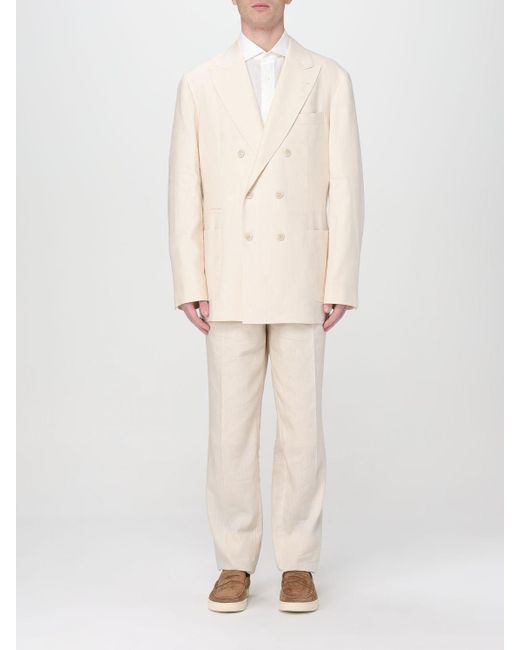 Brunello Cucinelli Natural Suit for men