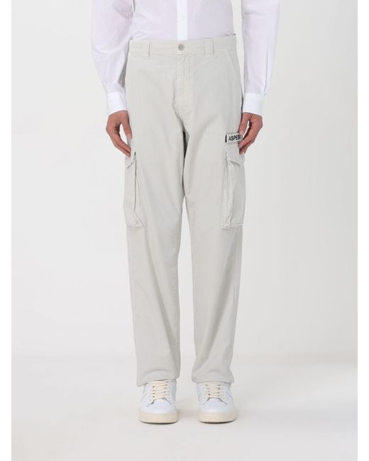Aspesi White Trousers for men