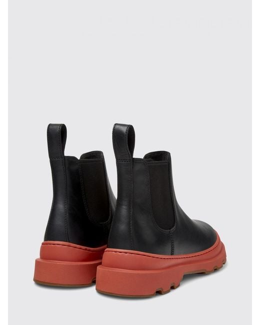 Camper White Brutus+ Ankle Boots