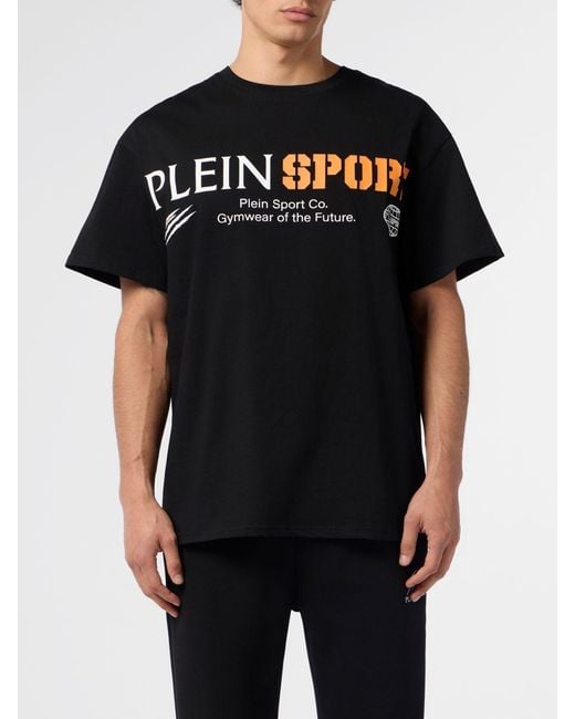 Philipp Plein Black T-Shirt for men