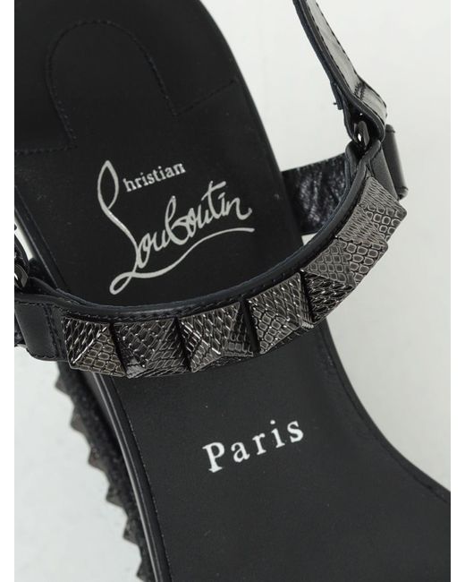 Christian Louboutin Black Schuhe