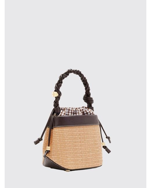 Ganni Natural Handbag