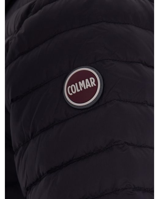 Colmar Black Padded Nylon Down Jacket for men