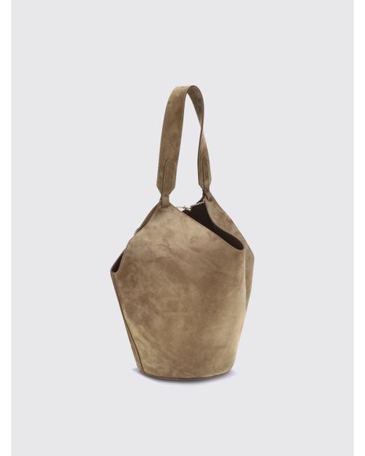 Khaite Natural Schultertasche Damen