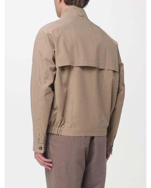 Brunello Cucinelli Natural Water-Repellent Nylon Windbreaker Jacket for men