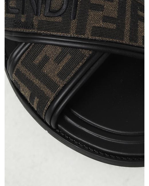 Fendi Black Sandals for men
