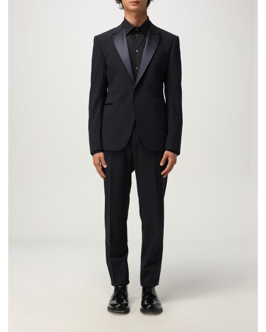 Emporio Armani Black Suit for men