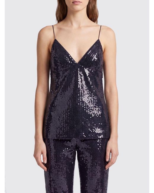 Alberta Ferretti Blue Top