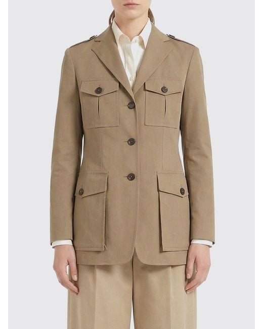Tagliatore Natural Cotton Sahariana Jacket