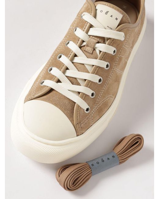 Hogan Natural H691 Suede Sneakers for men