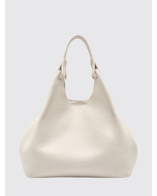 Gianni Chiarini Natural Dua Hammered Leather Bag