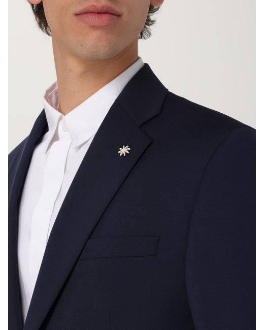 Abito A Monopetto Drop 8 di Manuel Ritz in Blue da Uomo