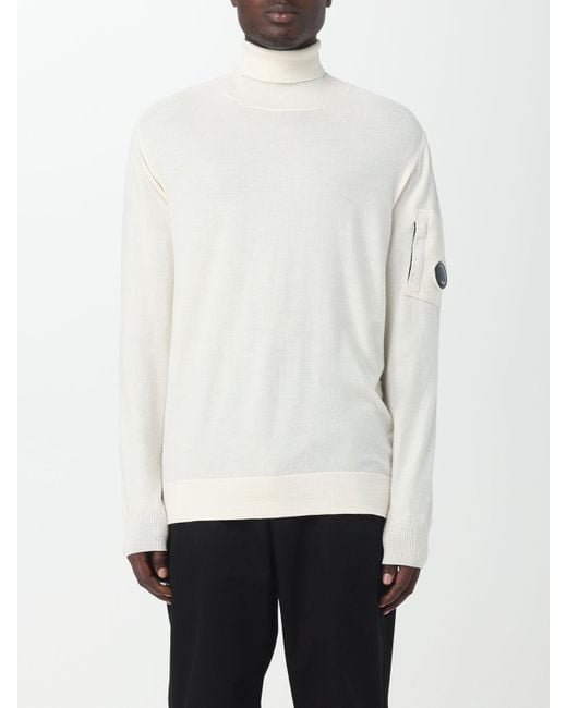 White cp company jumper top