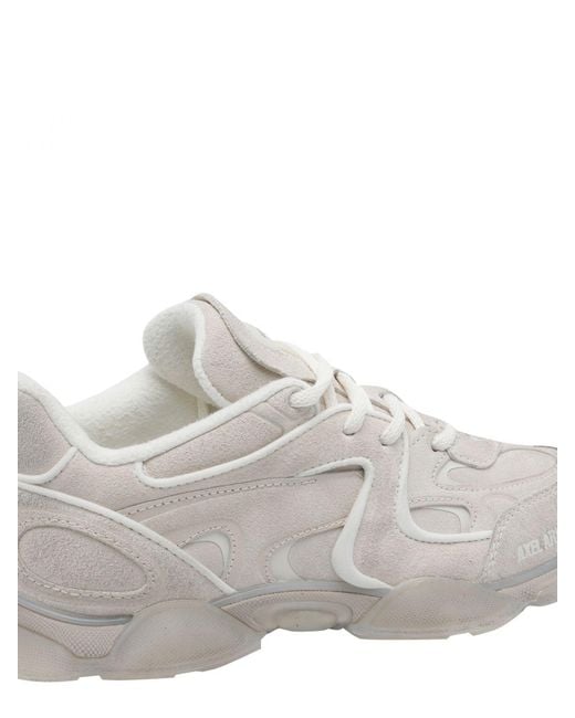Axel Arigato White Eris Suede Sneakers