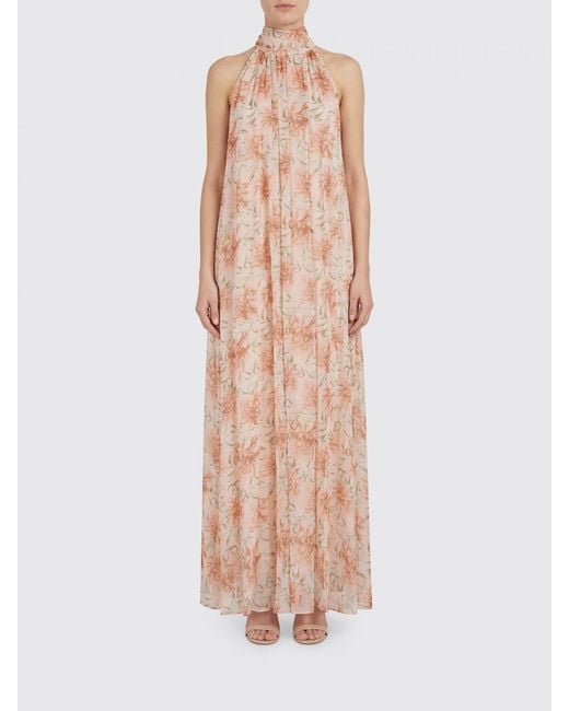 Semicouture Multicolor Rosalind Printed Tulle Dress