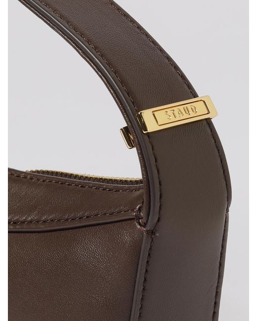 Borsa A Spalla Demy Mini Hobo di Staud in Brown