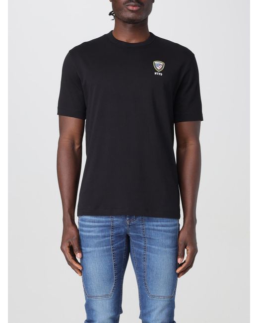 Blauer Blue T-Shirt for men