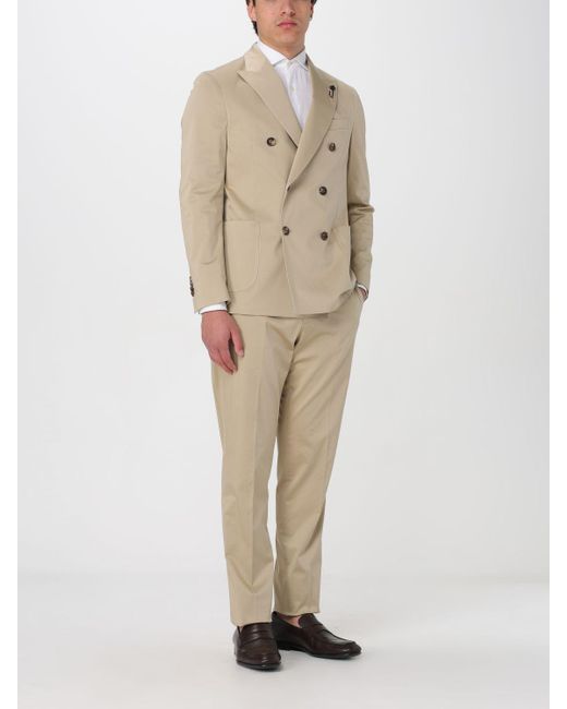 Lardini Natural Suit for men