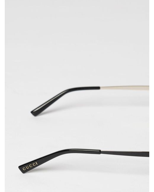 Gucci Black Gg2051S Metal And Acetate Sunglasses