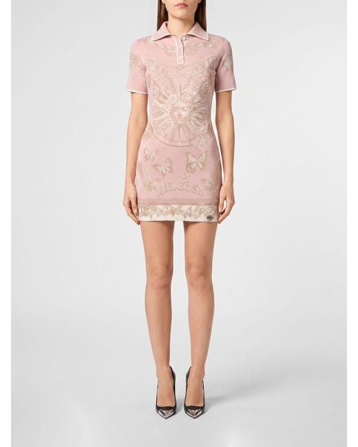 Philipp Plein Pink Dress