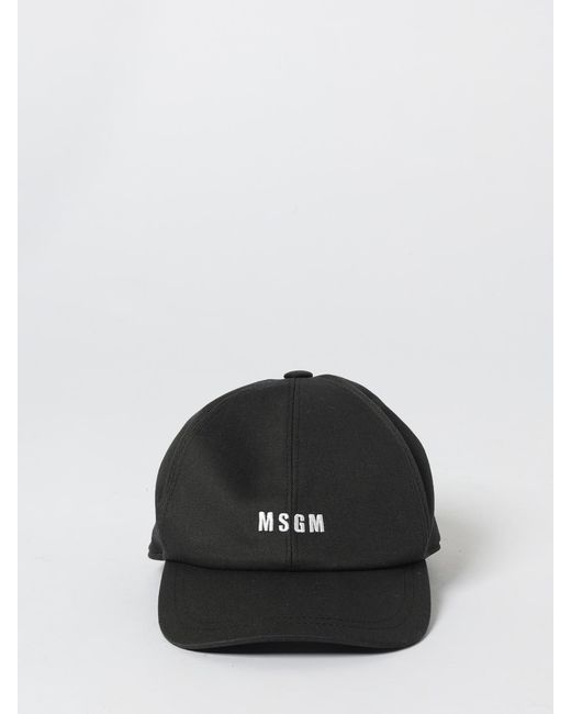 Cappello di MSGM in Black da Uomo
