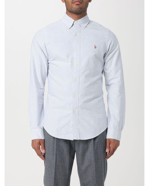 Camisa Polo Ralph Lauren de hombre de color Blanco | Lyst
