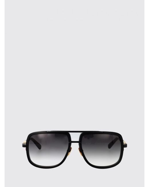 Dita Eyewear Black Mach-One Aviator Sunglasses for men